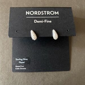 Nordstrom Sterling Silver Plated Earrings